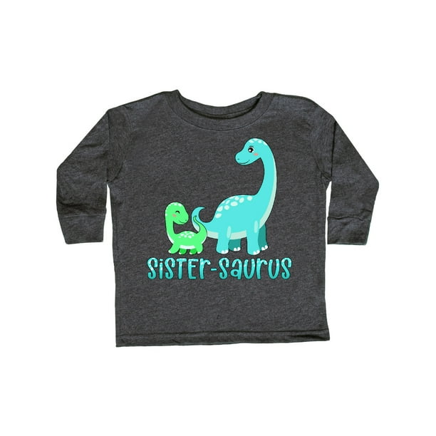 Saurus Gift for Big Sister Girls T-Rex Toddler/Kids Long sleeve T-Shirt Sister Saurus Gift for Big Sister Girls T-Rex Toddler/Kids Long sleeve T-Shirt Sister